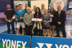 2020 Glasgow Yonex Championship Winners and Runners Up